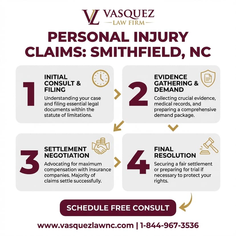Process Timeline for How Insurance Settlement Works in Smithfield NC and FL in 2026