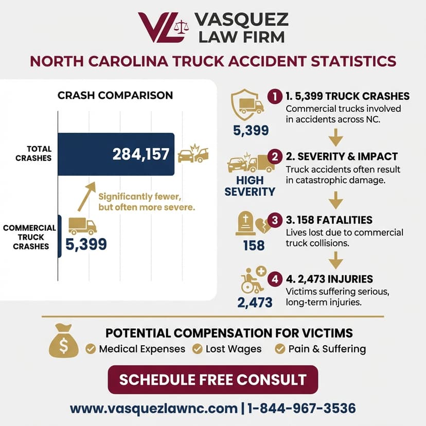 Process Timeline for How a Truck Accident Case Works in Smithfield NC in 2026