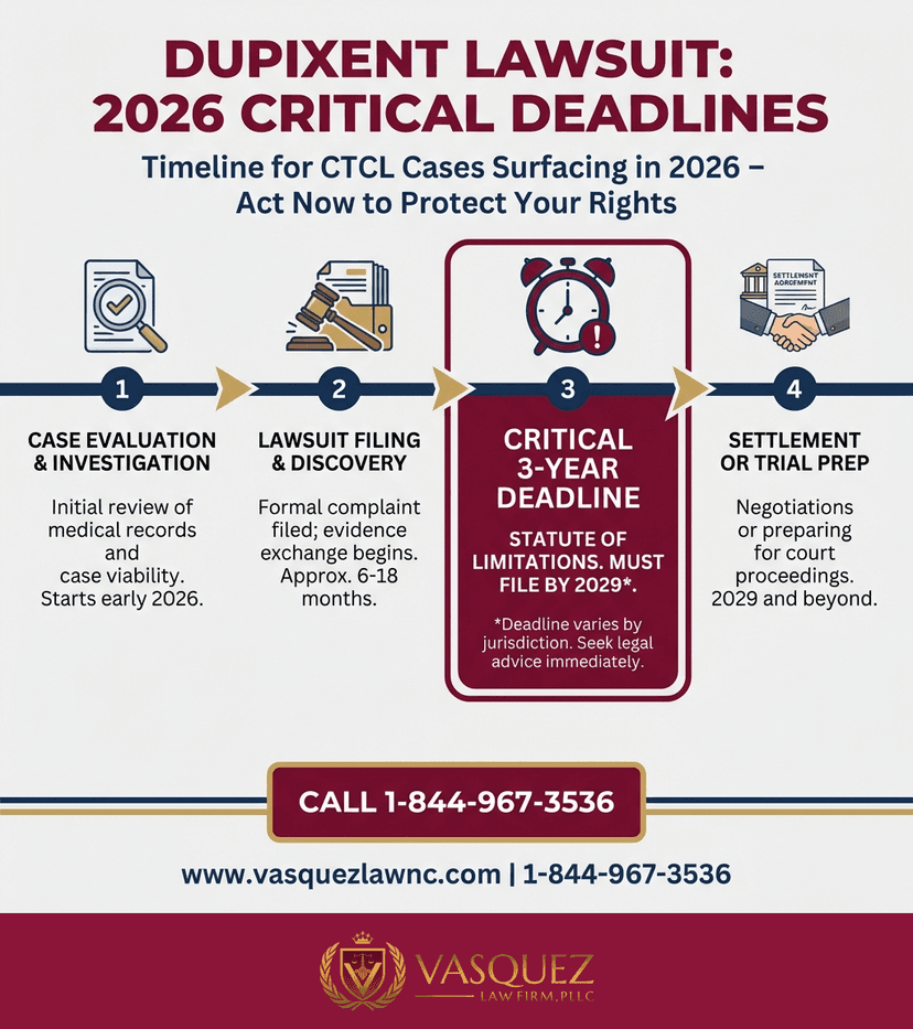 Process Timeline for Dupixent Lawsuit: What You Should Know in 2026