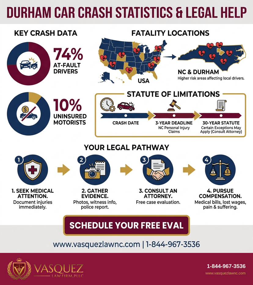 Process Timeline for Durham Car Accidents: What You Need to Know in 2026