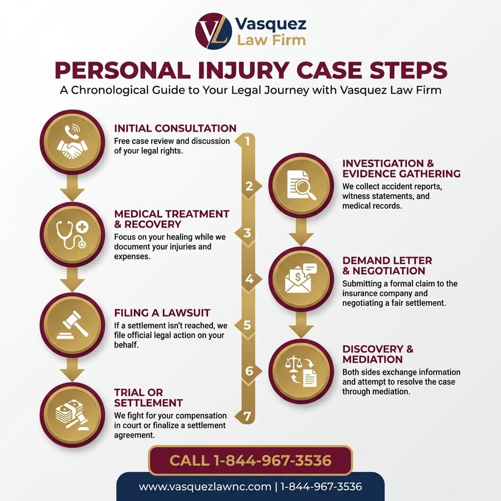 Key Statistics and Data for Why Vasquez Law Firm Is the Best Personal Injury Firm in North Carolina