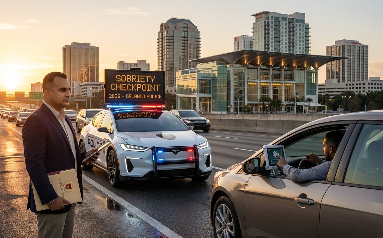 Lo que Debes Saber sobre los Puntos de Control de Sobriedad en Orlando para 2026