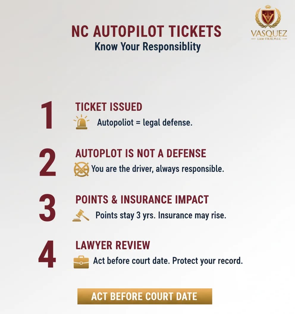 Key Statistics and Data for How Autopilot Hype Can Cost You a Traffic Ticket in NC