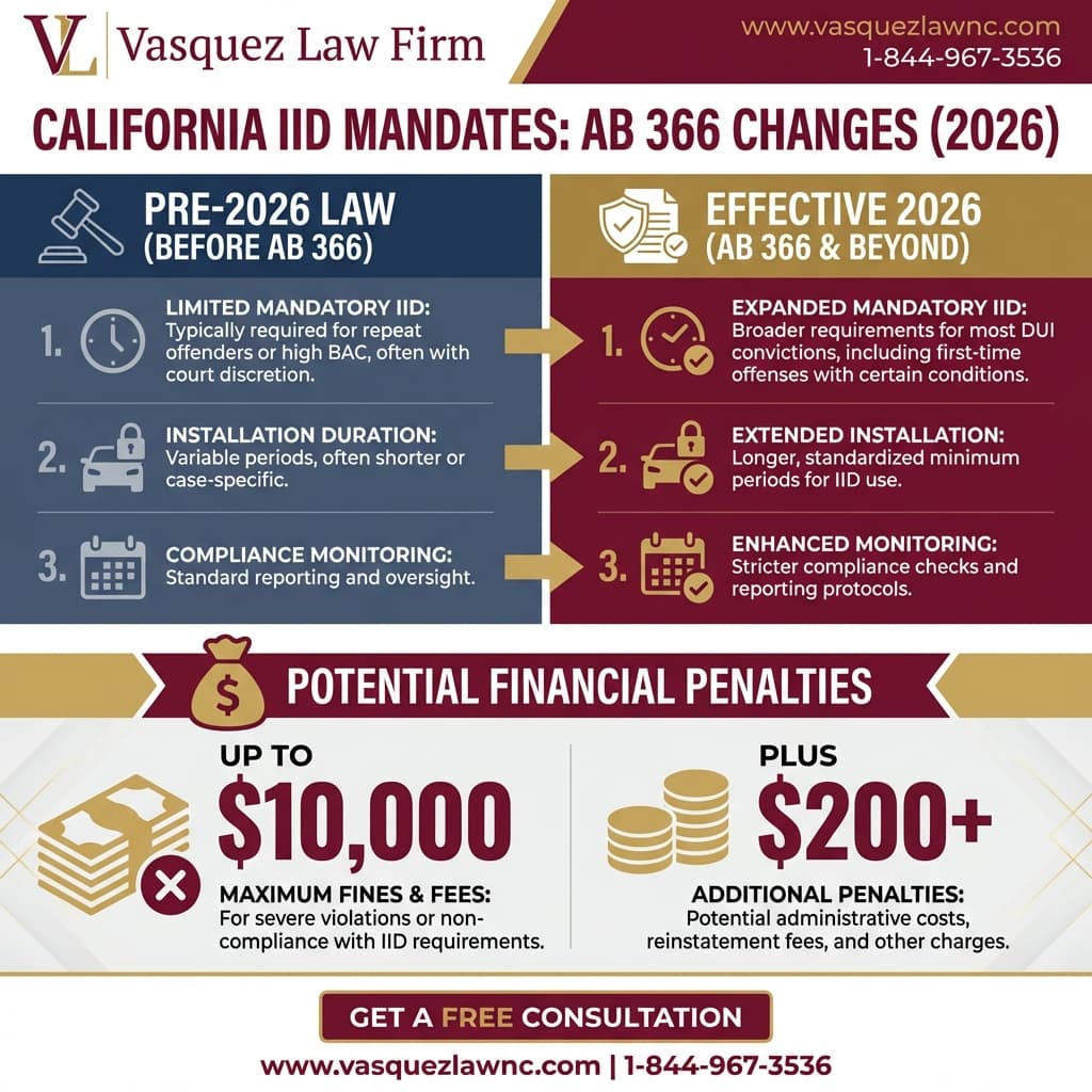 Línea de Tiempo del Proceso para Arresto por DUI en Fresno 2026: ¿Qué Sigue Después de la Detención?