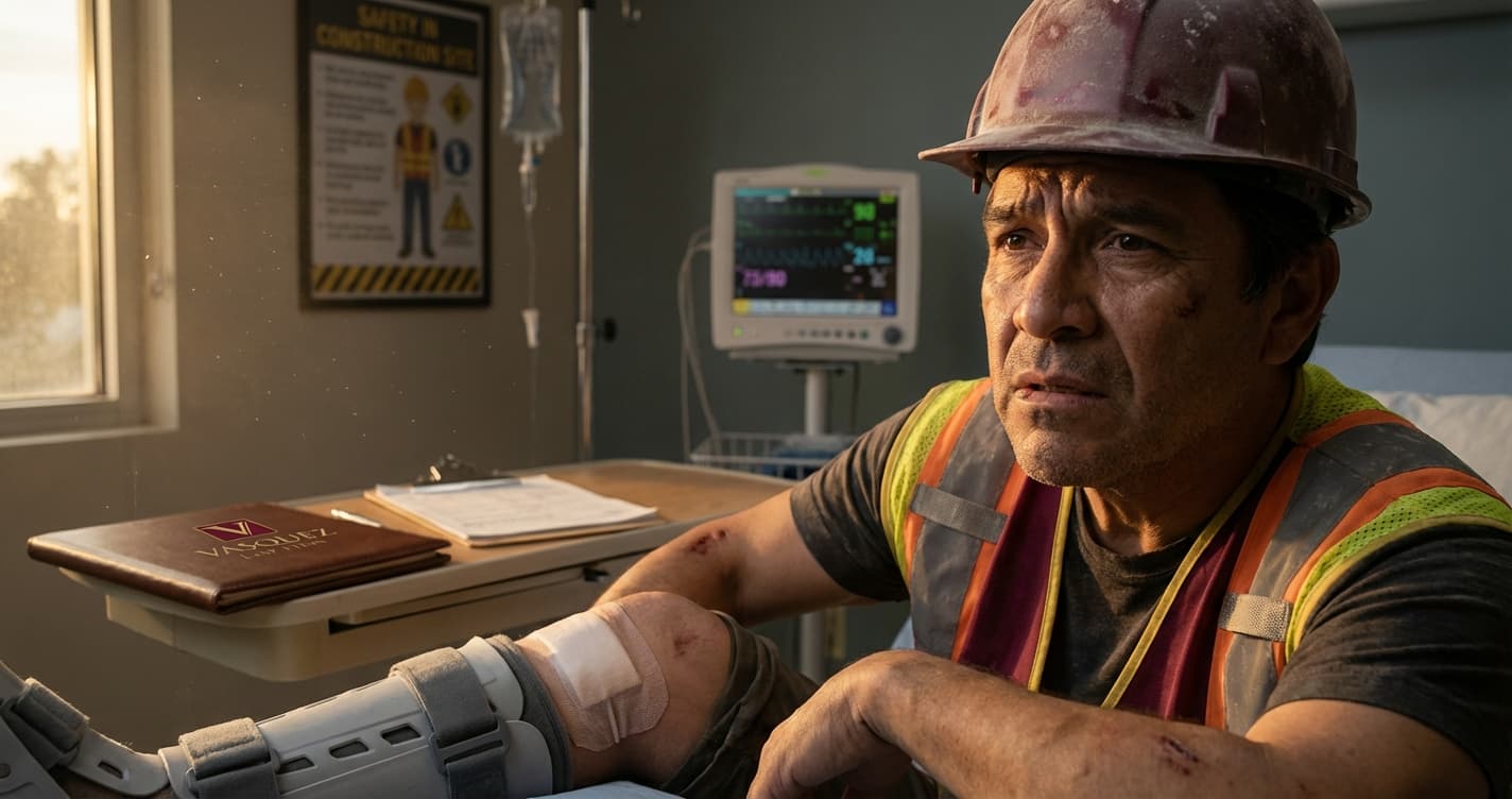 Trabajador de Construcción en Charlotte Lesionado Tras una Caída: Conozca Sus Derechos