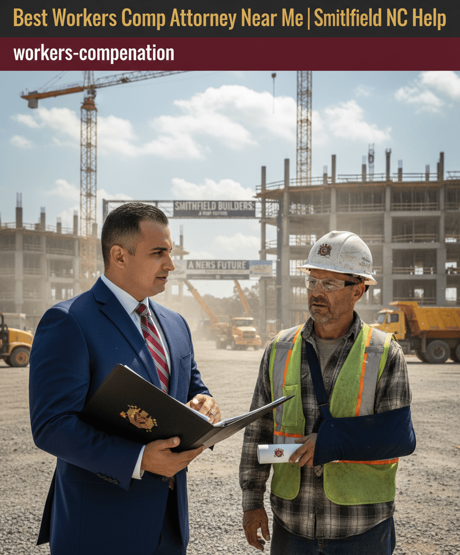 Mejor abogado de compensación laboral cerca de mí en Smithfield NC