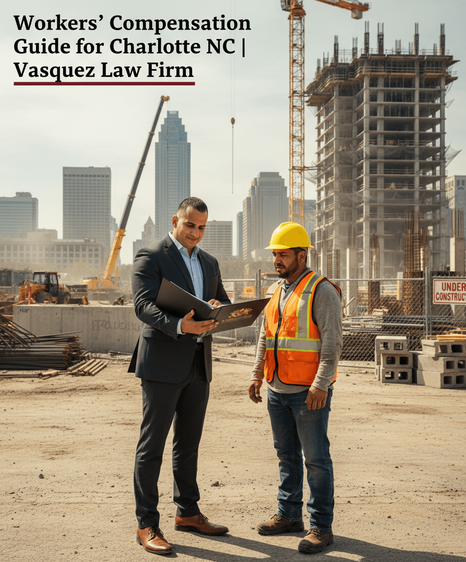 Workers' Compensation Guide for Charlotte NC | Vasquez Law Firm