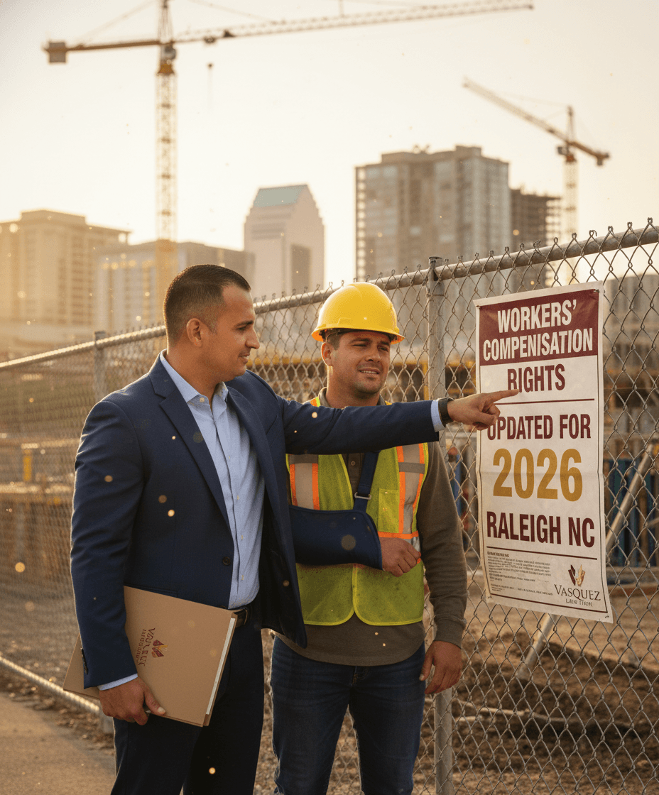 Workers' Compensation Guide in Raleigh NC Updated for 2026