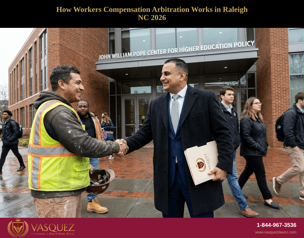 Arbitraje en Casos de Compensación Laboral en Raleigh NC: Guía 2026