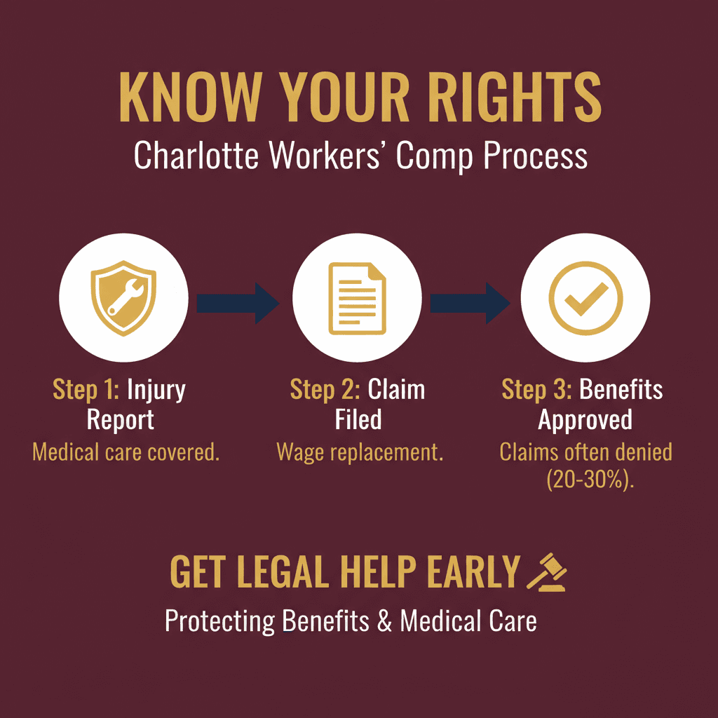 Estadísticas Clave y Datos para Importancia de la Asesoría Legal en Lesiones Laborales en Charlotte, NC