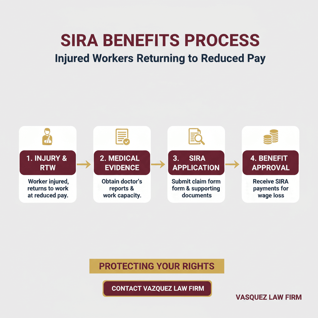 Visual Guide 1 for Understanding SIRA in Workers Compensation for Smithfield NC and FL