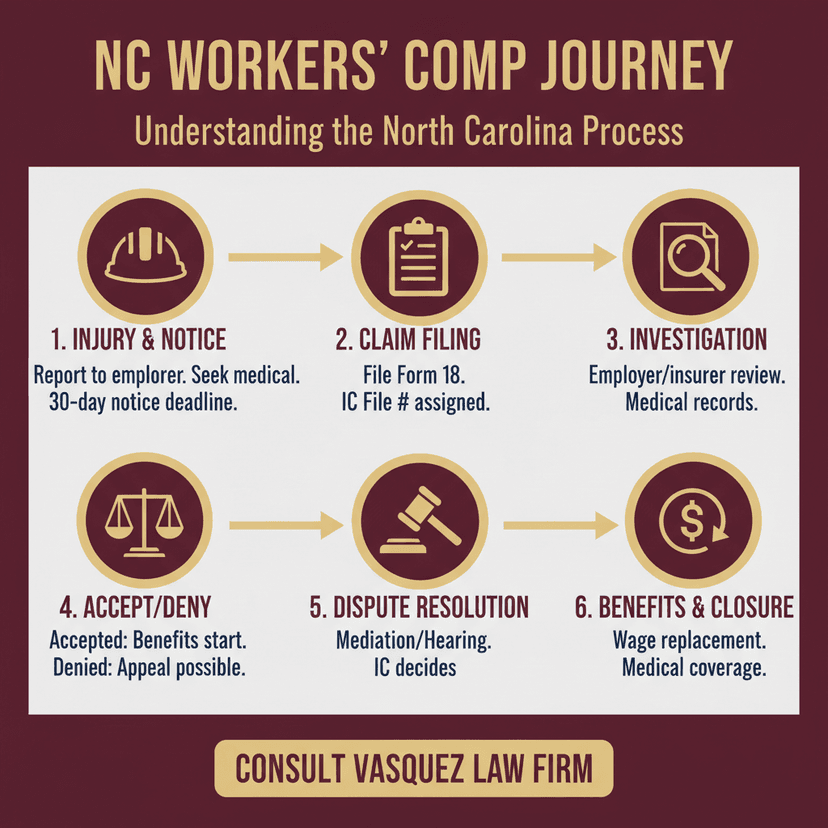 Key Statistics and Data for A Complete Guide to Workers Compensation in North Carolina in 2026