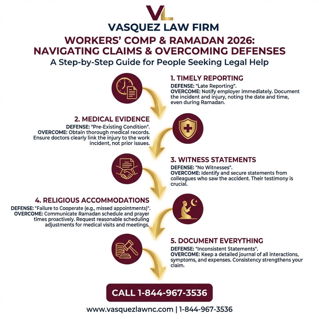 Estadísticas Clave y Datos para Reclamos de Compensación Laboral Durante el Ramadán: Lo que Debe Saber en 2026
