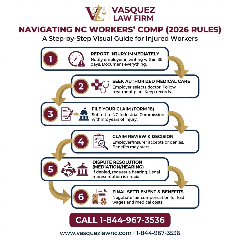 Estadísticas Clave y Datos para Compensación Laboral en Carolina del Norte: Claves de Pagos y Expectativas para 2026