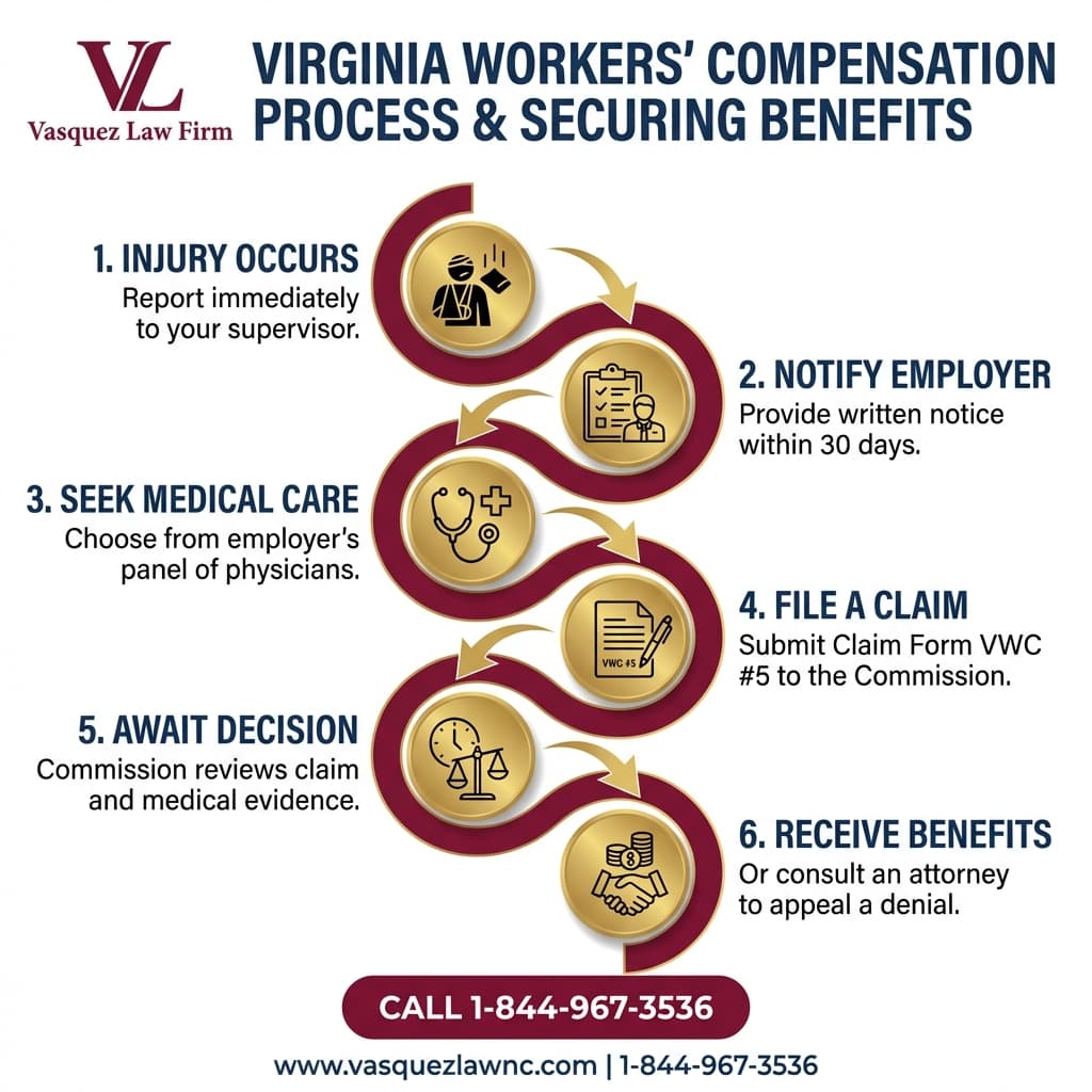 Estadísticas Clave y Datos para Compensación Laboral en Virginia: Guía Completa para 2026