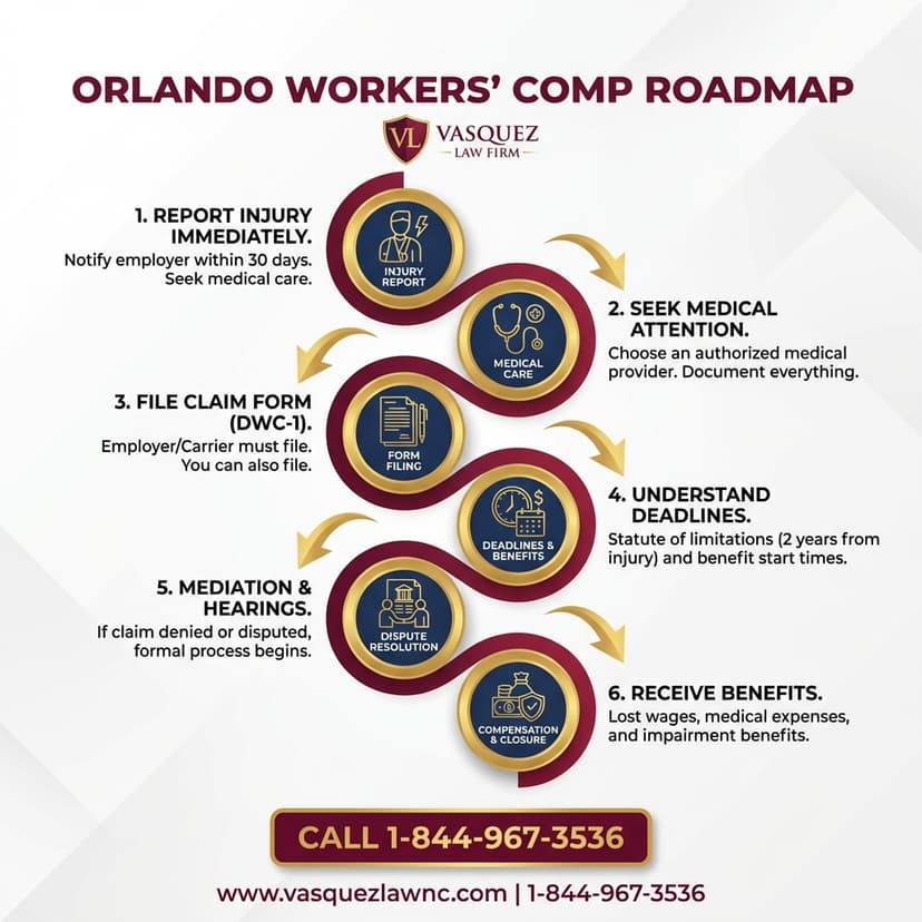 Key Statistics and Data for How Workers Compensation Claims Work in Orlando in 2026