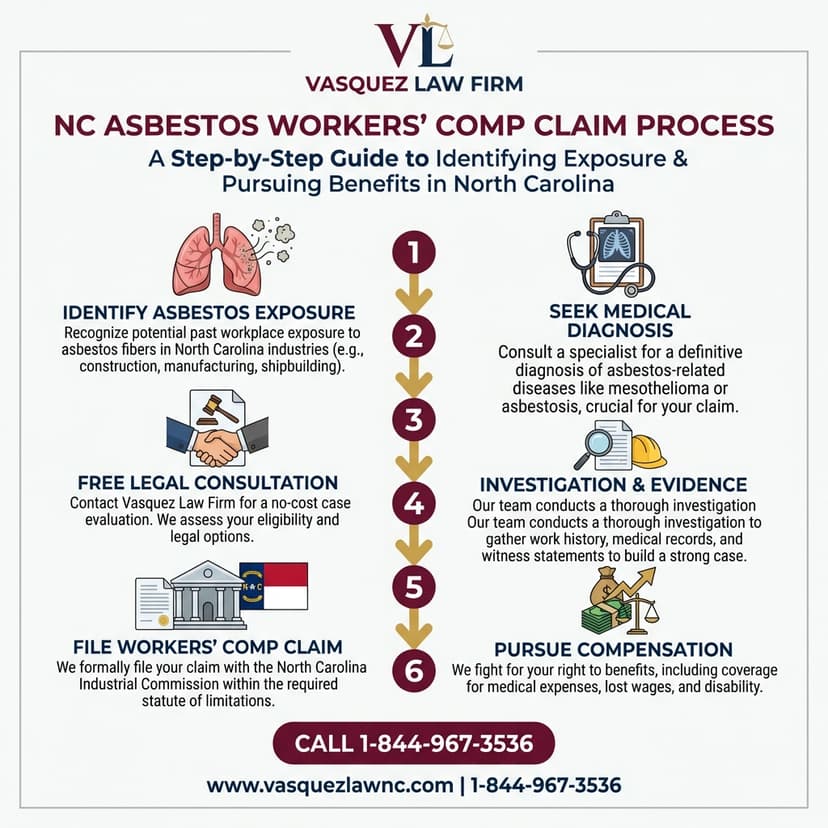 Key Statistics and Data for How Asbestos Exposure Affects Your NC Workers Comp Case in 2026