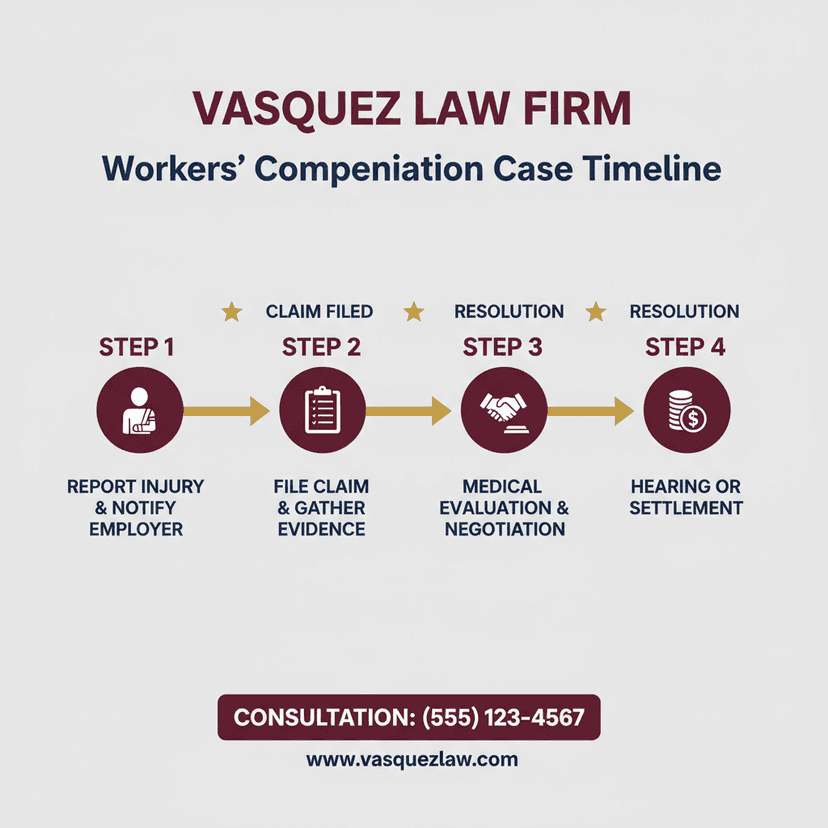 Process Timeline for A Complete Guide to Workers Compensation in North Carolina in 2026