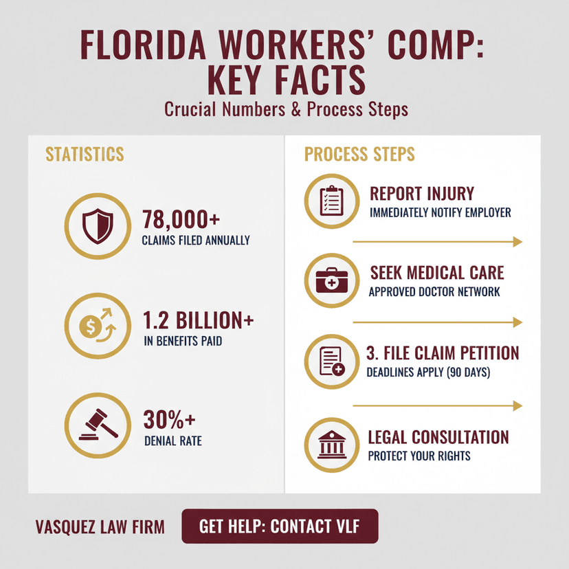 Process Timeline for A Complete Guide to Workers Compensation in Florida in 2026