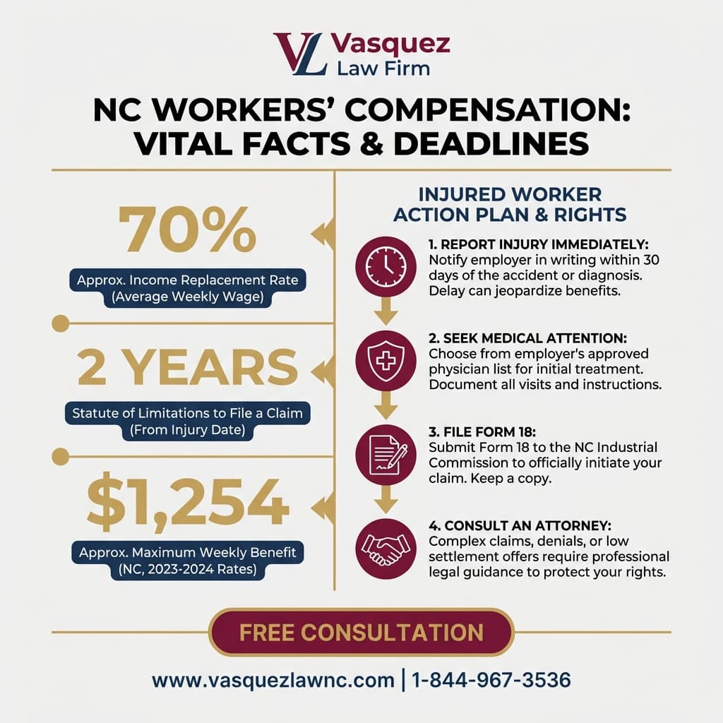 Línea de Tiempo del Proceso para Regulaciones de Compensación para Trabajadores en Carolina del Norte: Guía Esencial para 2026