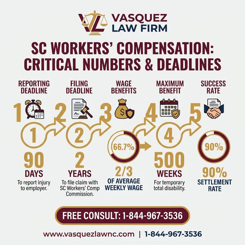 Process Timeline for How Workers Compensation South Carolina Works in 2026