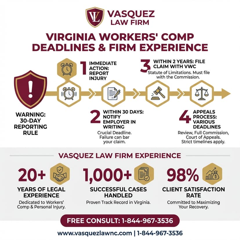 Process Timeline for Virginia Workers Compensation: How It Works in 2026