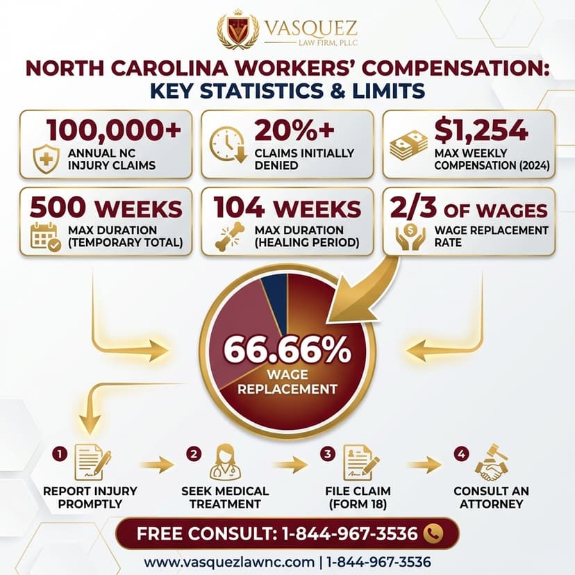 Process Timeline for How Work Injury Claims Work in Raleigh NC in 2026