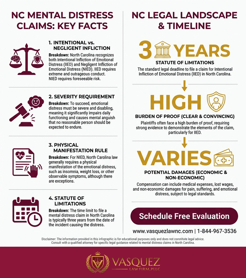 Process Timeline for Mental Distress Claims: How They Work in Raleigh NC 2026