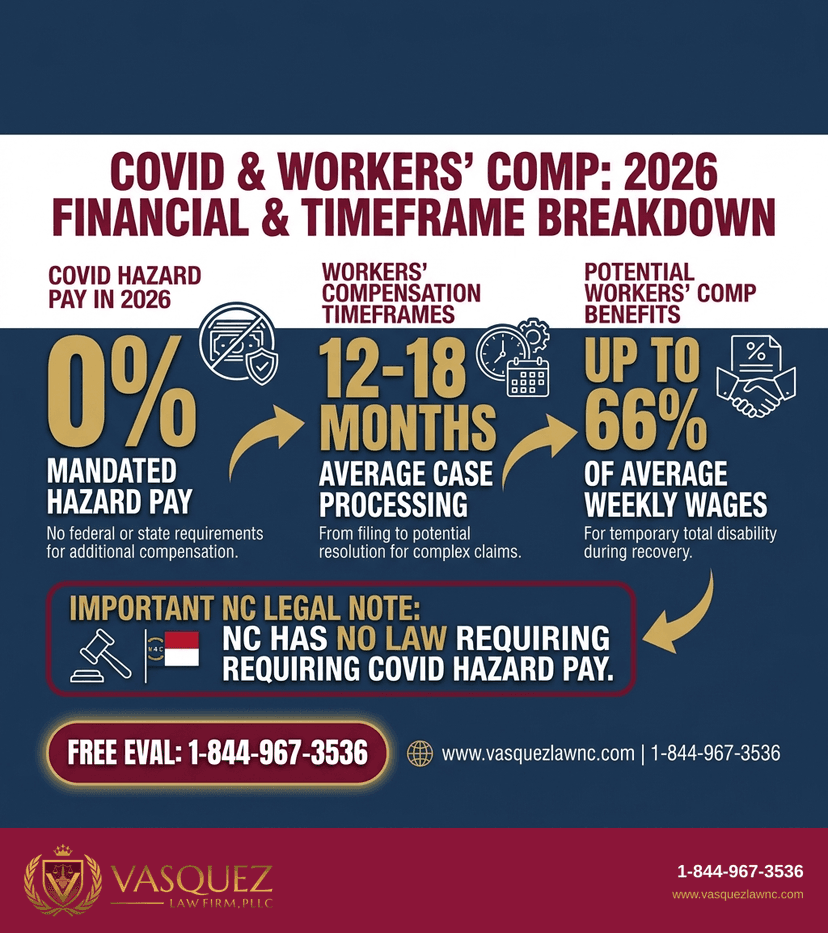 Process Timeline for How COVID Hazard Pay Affects Workers in Charlotte in 2026
